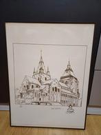 Lithografie, boekplaat, bord? Papyrus, De Gieter, Ophalen of Verzenden, Zo goed als nieuw, De Gieter