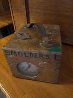 oude houten duivenklok / constateur 3, Ophalen
