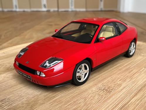 SUPERDEAL Fiat Coupé Turbo 20V rood 1:18 OttO Mobile OT1100, Hobby en Vrije tijd, Modelauto's | 1:18, Nieuw, Auto, OttOMobile