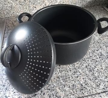 Kookpot voor pasta 24cm - pastapot merk GSW, Enlèvement ou Envoi, Neuf, Plaque céramique