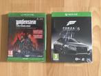 Xbox One Forza motorsport 5 + Wolfenstein - nieuw, Enlèvement ou Envoi, Neuf