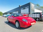 Fiat Barchetta Cabrio 1.8i benzine 16V 96Kw met Hard top, Testrit aan huis, Zwart, 4 cilinders, Cabriolet
