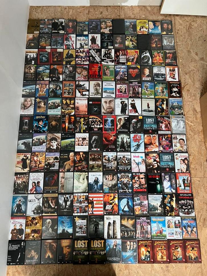 156 dvd’s, Cd's en Dvd's, Dvd's | Overige Dvd's, Zo goed als nieuw, Ophalen of Verzenden