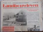 Weekblad Landbouwleven uit 1985 met reportage uit Moorslede, Verzenden, 1980 tot heden, Krant