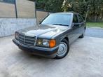 ✅Mercedes 190d🔥EERSTE HAND SINDS 1990🔥W201✨OLDTIMER👌, Auto's, 4 deurs, Zwart, 0 kW, Bedrijf