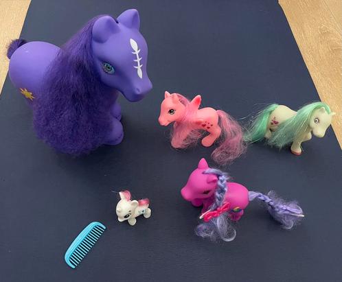 Set pony's, My Little Pony, Kinderen en Baby's, Speelgoed | My Little Pony, Zo goed als nieuw, Ophalen of Verzenden