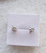 Moissanite oorbel, Avec pierre précieuse, Argent, Argent, Envoi