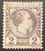 Monaco. 1885. Mi:2.Charles lll. (*)., Postzegels en Munten, Ophalen of Verzenden, 1885. Charles lll. 2C. (*), Monaco, Postfris
