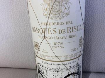 Marques de Riscal Rioja Reserva 1978