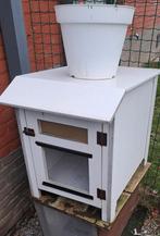 Schuilhuis voor vinkenkooi, Ophalen, Gebruikt, Hout, Vogelkooi