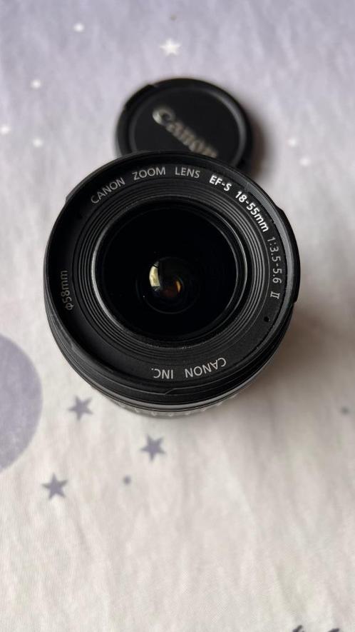 Objectif Canon EF-S 18-55mm, très bon état, Audio, Tv en Foto, Foto | Lenzen en Objectieven, Gebruikt, Ophalen of Verzenden