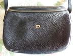 handtas DELVAUX vintage- jaren '70 - ' 80 schouderriem, Ophalen of Verzenden, Gebruikt, Zwart, Handtas