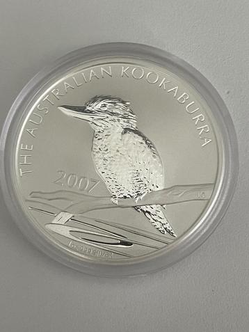 Zilveren munt 1oz Kookaburra 2007 NIEUW