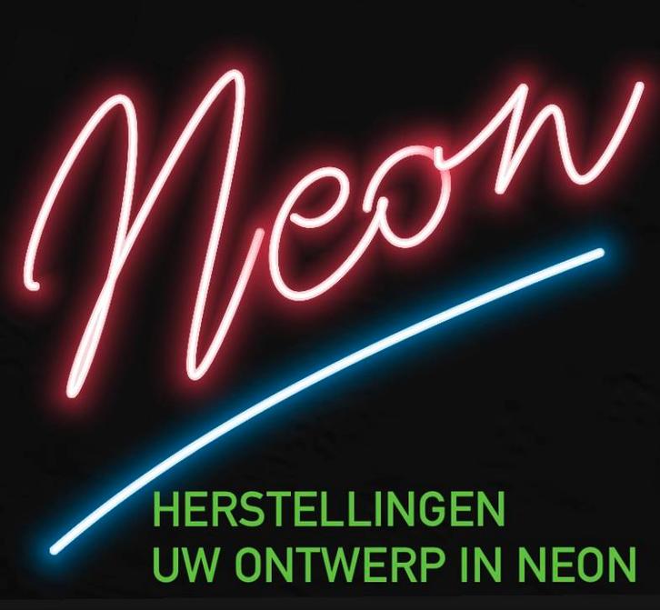 Neon, reclame, lichtreclame, herstellingen van neon, Collections, Marques & Objets publicitaires, Comme neuf, Table lumineuse ou lampe (néon)
