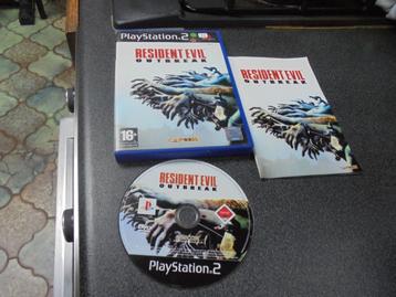 Playstation 2 Resident Evil Outbreak (CIB) beschikbaar voor biedingen