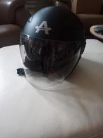 Open Vespa of scooter helm, Fietsen en Brommers, Brommerhelmen, Ophalen of Verzenden, Zo goed als nieuw