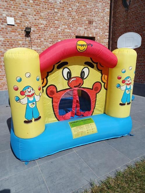 Happy hop springkasteel, Kinderen en Baby's, Speelgoed | Buiten | Opblaasfiguren, Gebruikt, Ophalen