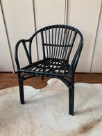 IKEA rotan stoel Holmsel, Huis en Inrichting, Ophalen, Zo goed als nieuw, Zwart, Riet of Rotan