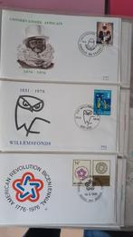 First Day Covers, Ophalen, Met stempel, Postfris, 1e dag stempel