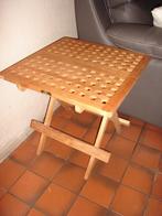 petite table en teck  pliable, Jardin & Terrasse, Tables de jardin, Enlèvement, Neuf, Carré, Bois de teck