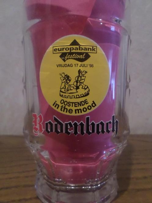 bierglas pul Rodenbach, Verzamelen, Glas en Drinkglazen, Zo goed als nieuw, Bierglas, Ophalen of Verzenden