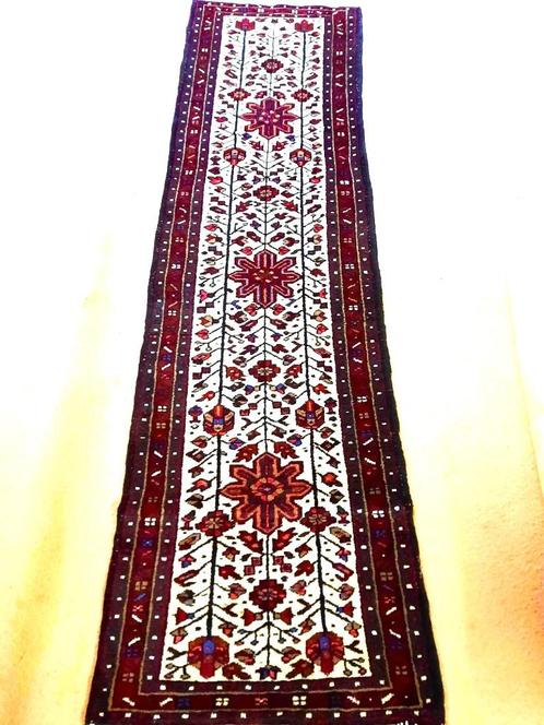 Prachtig handgeknoopt tapijt Loper Uit IRAN (Heriz) 240x65cm, Antiek en Kunst, Antiek | Tapijten, Tafelkleden en Textiel, Ophalen of Verzenden