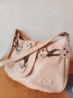 Handtas Nathan schouder dragen, Handtassen en Accessoires, Tassen | Damestassen, Ophalen of Verzenden, Gebruikt, Beige, Handtas