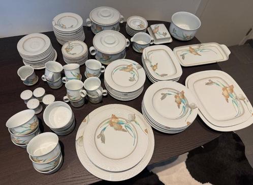 Hutschenreuther servies Leonard Paris Decor Estoril 102delig, Huis en Inrichting, Keuken | Servies, Zo goed als nieuw, Compleet servies