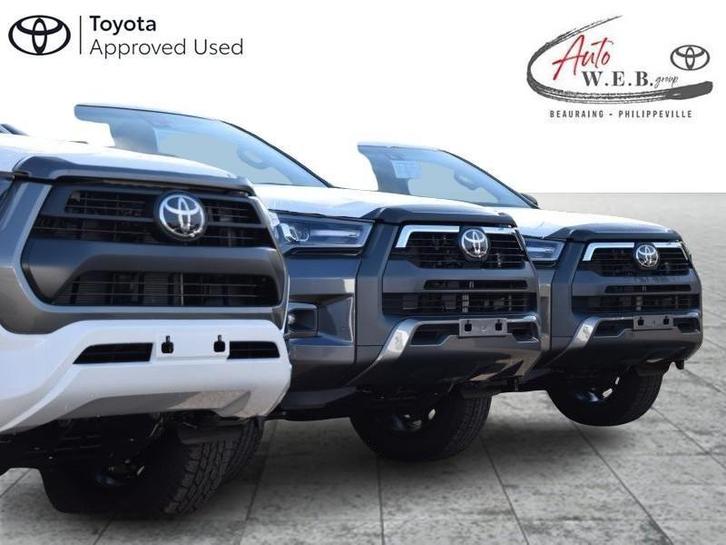 Toyota Hilux Double Cab 2.8L Diesel MHEV 6A INVINCIBLE, Auto's, Toyota, Hilux, Adaptive Cruise Control, Airbags, Airconditioning