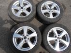 4 Alu velgen met winterbanden., Auto-onderdelen, Ophalen, Winterbanden, Velg(en)