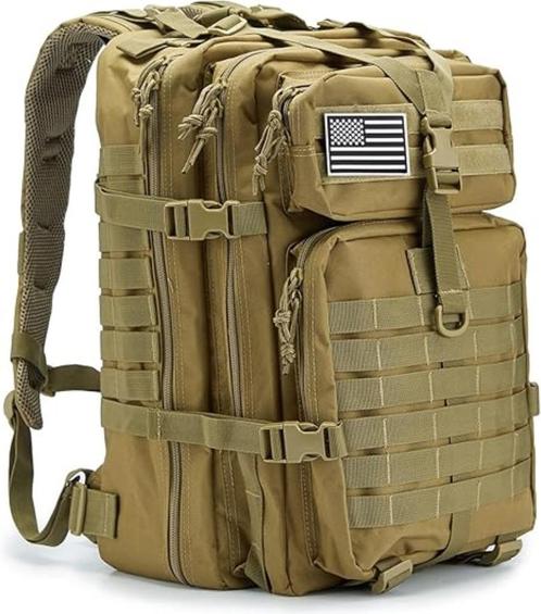 Tactische militaire rugzak voor heren | 45 L | Nieuw, Handtassen en Accessoires, Tassen | Rugtassen, Nieuw, Overige merken, Trekking