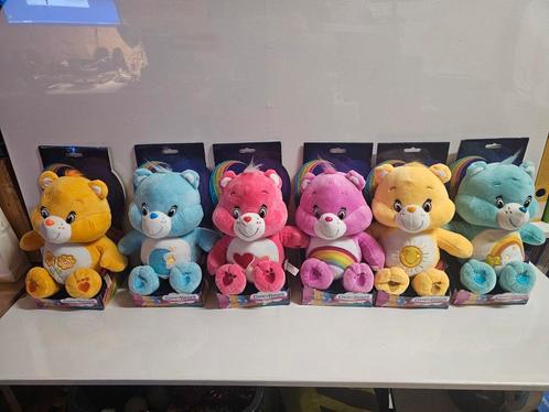 Zeldzame set 6 Care Bears 30cm - in Displaydoos nieuw, Verzamelen, Beren en Cherished Teddies, Nieuw, Stoffen beer, Ophalen of Verzenden