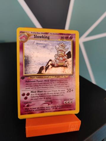 Slowking #14 - Pokémon Neo Genesis 1st ed. (swirl)