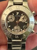 Cartier chrono xl, Enlèvement, Comme neuf, Acier, Acier