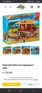 Playmobil safari verzorgingspost en dierentransport, Ophalen of Verzenden