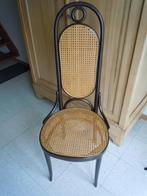 3 Thonet stoelen model "Lange Jan" - 207R, Ophalen, Gebruikt, Riet of Rotan, Drie