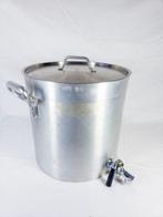 20L Aluminium Kookketel met Kraan - Brouwketel, Ophalen, Gebruikt, Keramische plaat, Overige typen