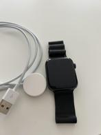 Apple Watch Series 6 44 mm Ion X-glas GPS LTE, Handtassen en Accessoires, Smartwatches, Zwart, Apple Watch, IOS, Ophalen of Verzenden