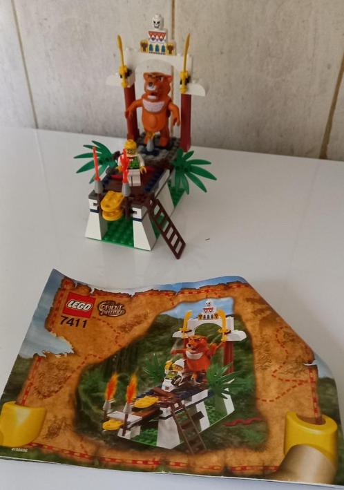 LEGO 7411 Expedition Orient Tygurah's gebrul, Kinderen en Baby's, Speelgoed | Duplo en Lego, Gebruikt, Lego, Complete set, Ophalen of Verzenden