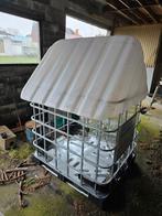 Ibc kooi met dak, Tuin en Terras, Brandhout, Ophalen