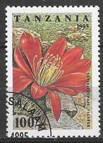 Tanzania 1995 - Yvert 1839 - Bloemen - 100 s. (ST), Timbres & Monnaies, Timbres | Afrique, Affranchi, Envoi, Tanzanie