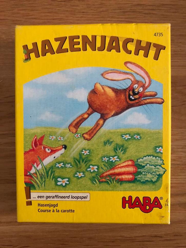 Hazenjacht HABA gezelschapsspel, Hobby en Vrije tijd, Gezelschapsspellen | Overige, Zo goed als nieuw, Ophalen of Verzenden