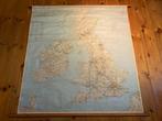 Schoolplaat kaart Groot-Brittannië en Ierland, Antiquités & Art, Antiquités | Cartes scolaires, Enlèvement, Géographie