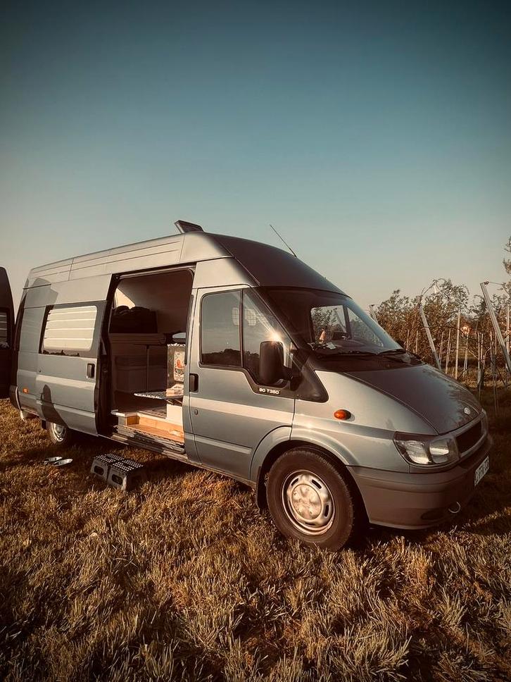 Ford Transit 2003, Caravans en Kamperen, Mobilhomes, Particulier, Ford, Diesel, Chemisch toilet, Ophalen