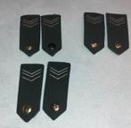 Militaria epauletten schoudergraden service dress sergeant, Embleem of Badge, Verzenden