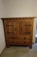 Armoire, Maison & Meubles, Armoires | Commodes, 100 à 150 cm, Utilisé, Chêne, 1 ou 2 tiroirs