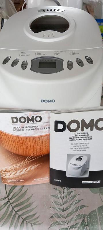 Domo broodbakmachine, Enlèvement
