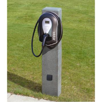 Laadpaal / montagepaal met wandcontactdoos 230V beschikbaar voor biedingen