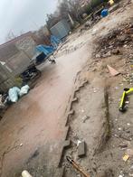 gratis klinkers 22x11x7 +- 60 m2 - zelf uitbreken, Ophalen, Gebruikt