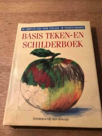 Basis teken- en schilderboek  beschikbaar voor biedingen